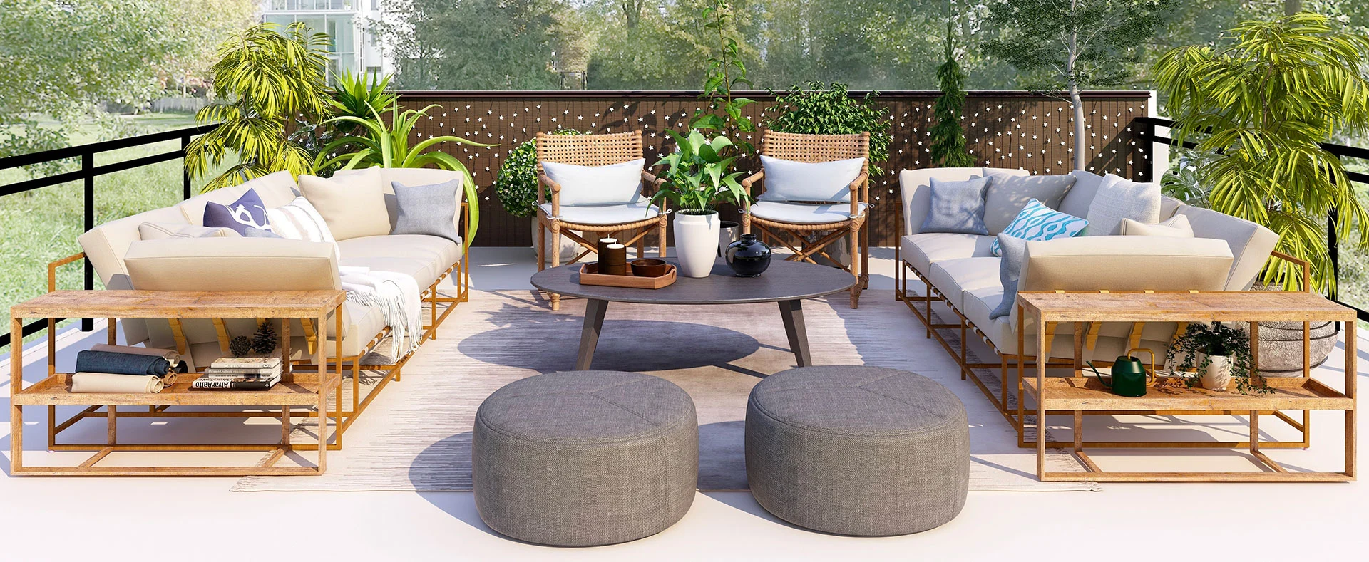 Inspection de mobilier de jardin en Thaïlande : étude de cas