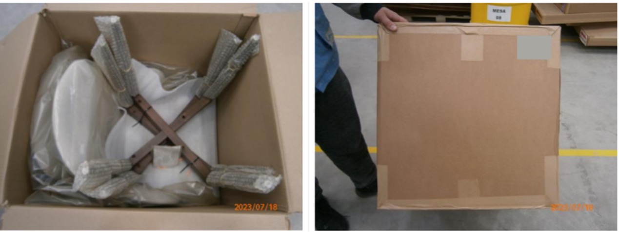 Emballage et protection des meubles